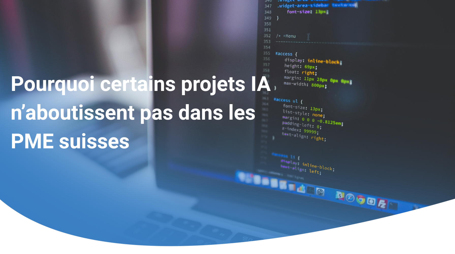 Pourquoi certains projets IA n’aboutissent pas dans les  PME suisses